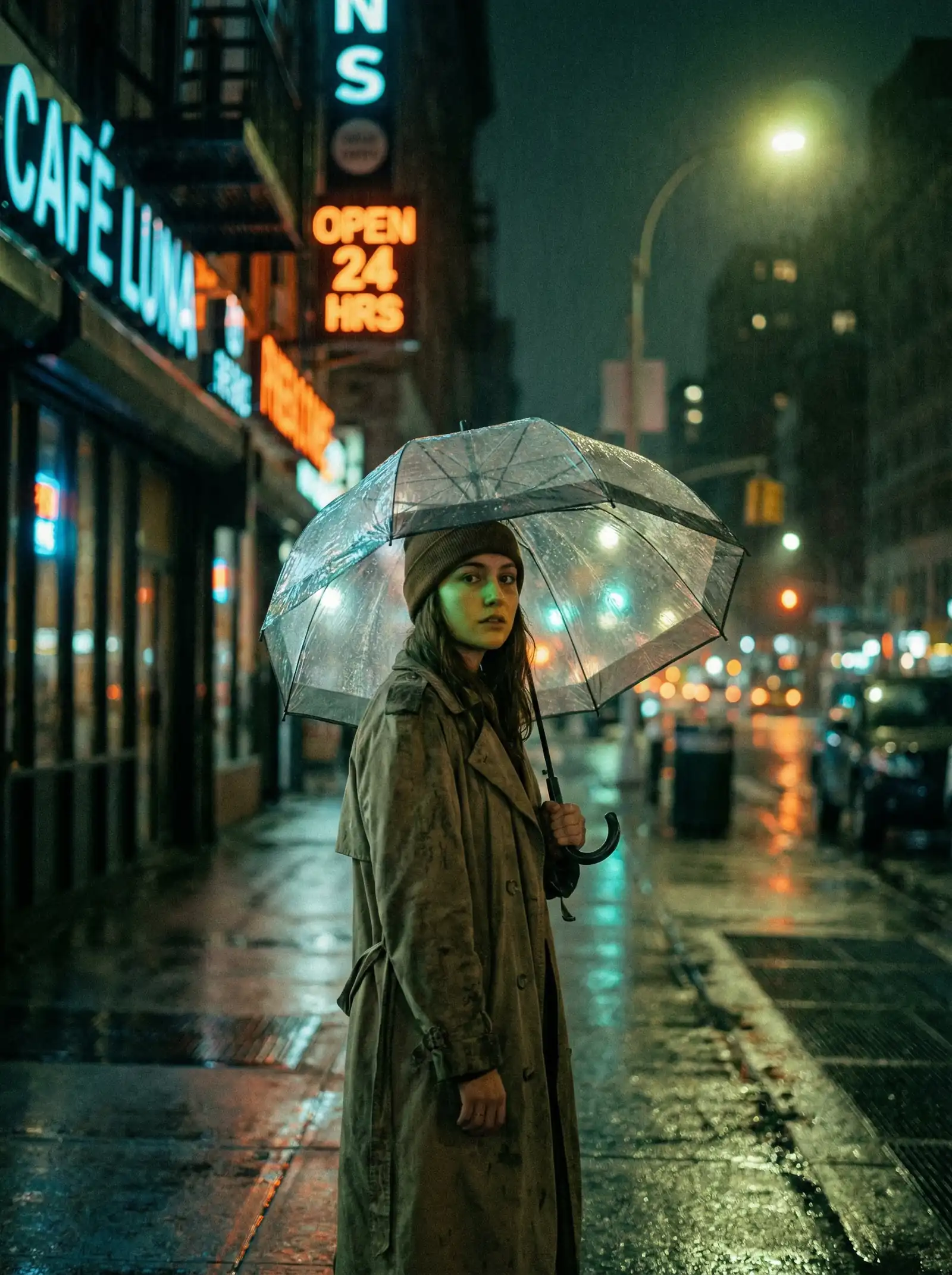 高乔尤美 本周佳作 - 雨夜独行